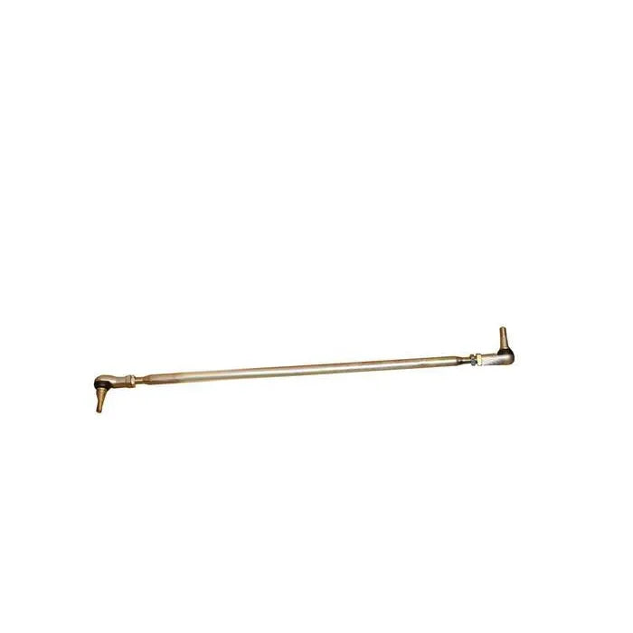 E-Z-GO tie rod assembly, 26.44 inches, OEM part for golf carts, featuring metal rod and mounting ends.