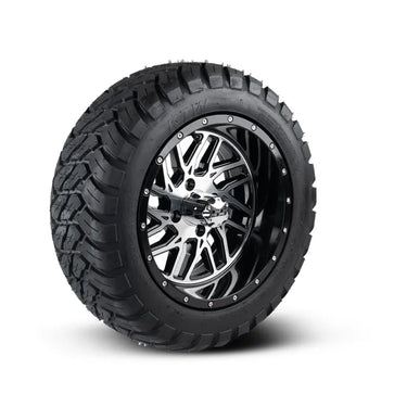 OEM EZGO SVC 23X10R14 PMT MT Mud Terrain Tire Viln Black Machined PN 23X10R14PMTMT For Golf Carts