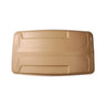 E-Z-GO 80-inch tan OEM golf cart top, weatherproof low profile canopy without holes, designed for E-Z-GO golf carts.