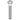 E-Z-GO OEM Stainless Steel Truss Screw 00753G6 For Golf Carts Heavy-Duty Fastener