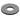 Washer 5/16 OEM EZ-GO 00642G8 Replacement Part For Golf Carts Durable Hardware Components