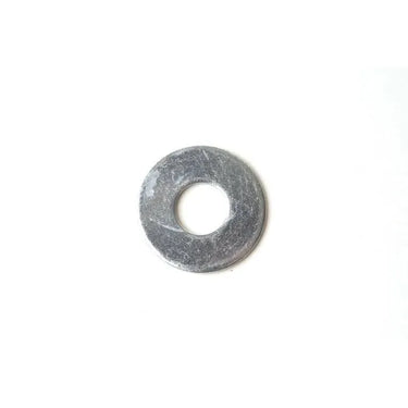 E-Z-GO OEM washer 00643G1 for golf carts, 3/8 inch diameter, 1 inch length, .063 inch thickness, metal fastener.