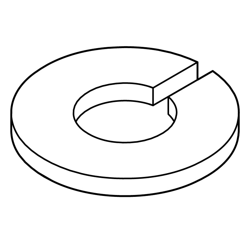 E-Z-GO cushion washer with 0.62-inch inner diameter, 1.38-inch outer diameter, 0.13-inch thickness for golf carts.