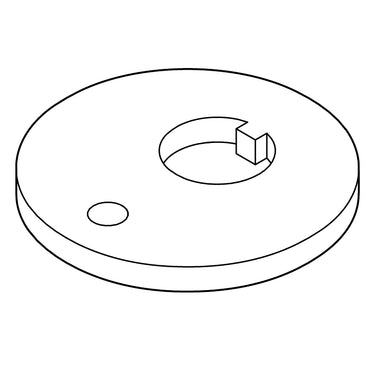 OEM E-Z-GO 830477 Washer Adjuster Nut Eccentric For Golf Cart Steering Replacement Part - Rainier Parts