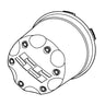 OEM E-Z-GO 685275 SS Wheel Cap for Golf Carts Gloss Black - Rainier Parts