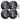 EZGO OEM Tire Wheel Set 751079pkg 205/40R14 PARA with Maverick SS 14x7 Golf Cart Wheels