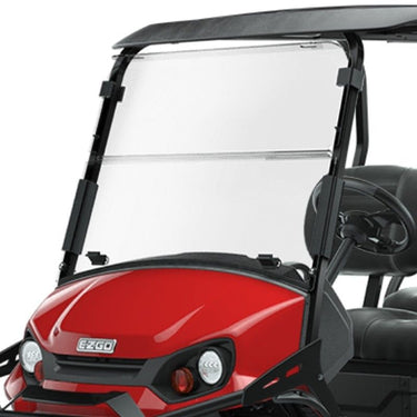 EZGO OEM Split Windshield Express Kit 10025778 For Golf Carts Adjustable Wind Protection