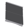 E-Z-GO OEM Split Clear Windshield Kit 30/70 S4 71966G05 For Golf Carts All Weather Protection - Rainier Parts