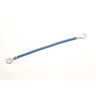 E-Z-GO 6AWG blue wire assembly for golf carts, durable electrical component, 261mm length, OEM 602930 wiring part