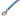 E-Z-GO OEM 607057 6 AWG blue wire assembly for RXV electric golf carts, 325mm length, essential replacement part.
