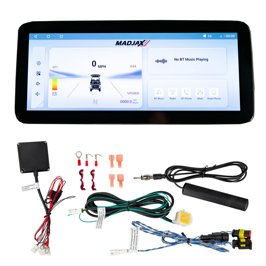 MadJax® Kinect™ 12.3” Display Screen with Hub and Wire Harnesses 25-300