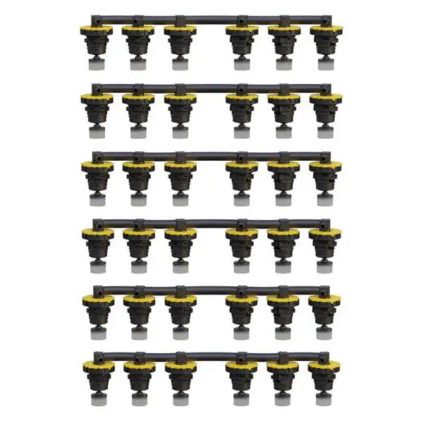 Flow-Rite BG-U72V-8J 48V coupler kit with 127-flex manifold for professional-grade performance, shown in the image.