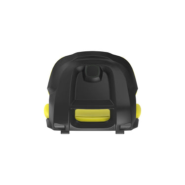JOHN DEERE AUC13500: Yellow Seat Assembly installed in a John Deere machine, highlighting compatibility and improved operator experience.