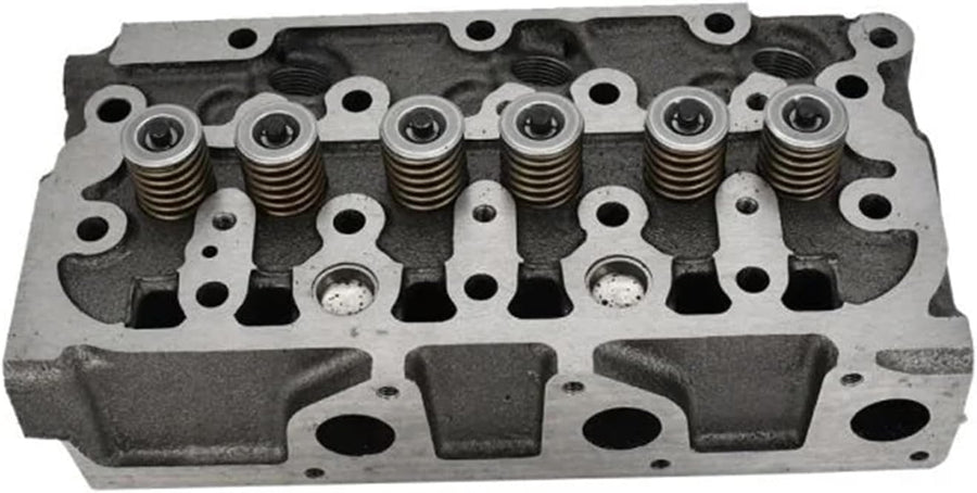 Kubota head cylinder component 1J092-03040 for diesel engines, showing a high-quality engine part with precise machining and branding details.