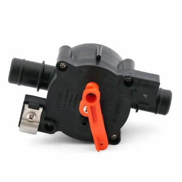 FLOW-RITE MV-03-FN01 Marine Control Valve Orange Arm System 3 Barbed Connections