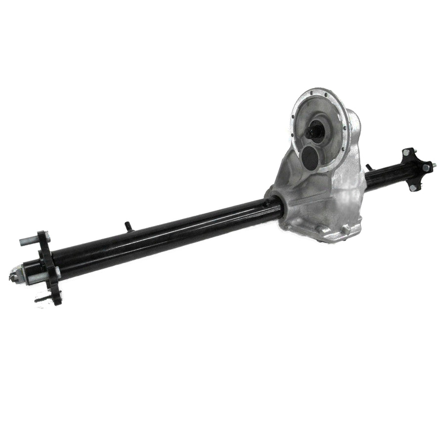Nivel Schafer N630901 axle for EZGO RXV golf carts, complete transaxle with 16.99:1 gear ratio, light-duty electric golf cart part