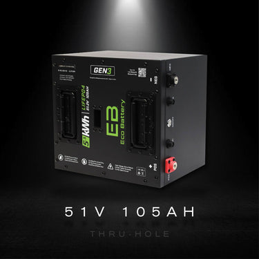 Nivel NB3132 Eco Lithium Battery Bundle 51V 105Ah For Golf Carts Part Number NB3132 High Performance
