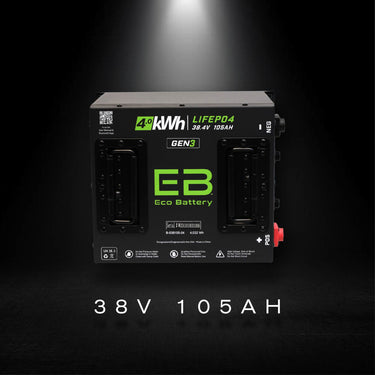 Nivel NB-3240 Eco Lithium Battery Bundle For Golf Carts 36V 38V 105Ah Cube Power