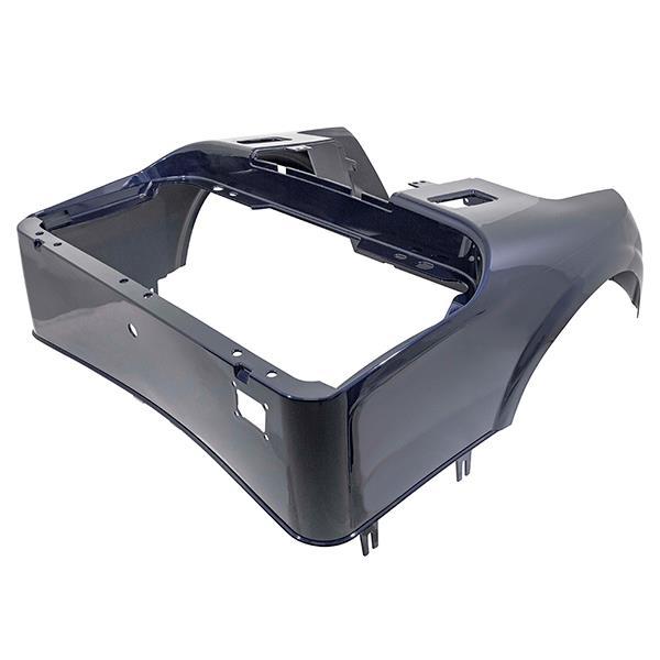 Nivel EZGO RXV rear body in Patriot Blue, premium replacement body for 2016 and newer golf carts.