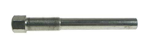 Nivel Drive Puller Bolt N5545 for EZGO golf carts, fits 2-cycle and 4-cycle engines, shown on a metal bolt with threading.