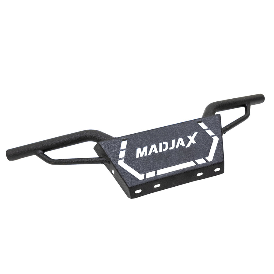 Nivel MadJax Brush Guard for NIVEL N14-034 Storm Body Kit on golf carts, offers durable off-road protection for 2001.5 models.