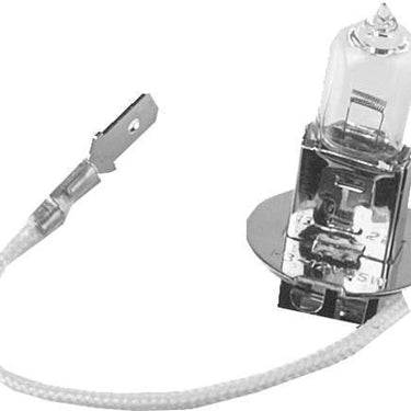 Nivel N2474 halogen light bulb for energy-efficient home office lighting, showing the bulb installed in a fixture.