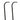 Candy Cane Struts NIVEL N01-253 For Genesis 150