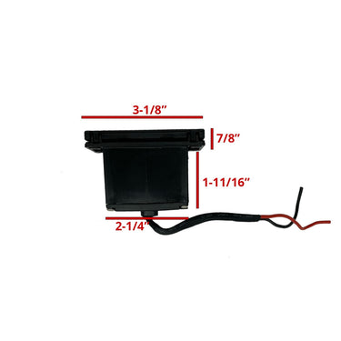 Nivel MadJax 12V USB Charging Center With Dual 12V Outlet For Vehicle Owners Easy Install