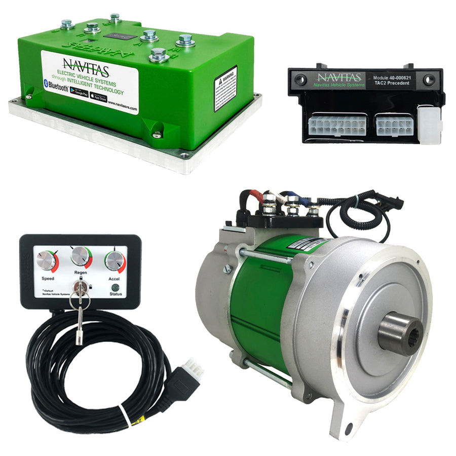 Nivel Navitas DC to AC Conversion Kit for Club Car golf carts, 600A, 4KW, with on-the-fly programmer, high performance.
