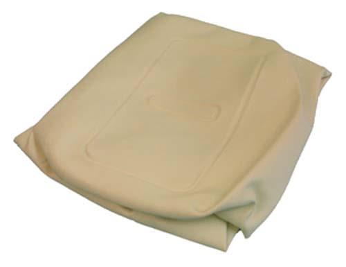 Nivel EZGO Medalist TXT tan seat back cover for golf carts from 1994 to 2013, replacement interior upgrade.