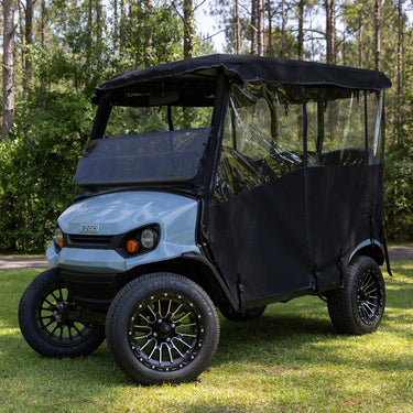EZGO Liberty Enclosure By Nivel RedDot 4 Passenger AllGuard Black N66067 For Golf Carts