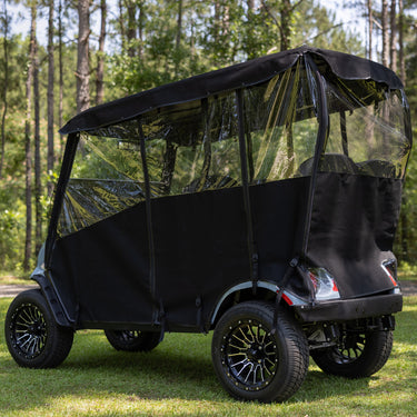 EZGO Liberty Enclosure By Nivel RedDot 4 Passenger AllGuard Black N66067 For Golf Carts