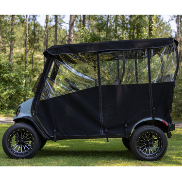 EZGO Liberty Enclosure By Nivel RedDot 4 Passenger AllGuard Black N66067 For Golf Carts