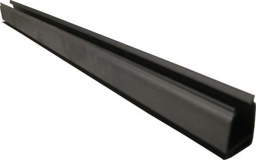 Nivel N13407 aluminum extrusion, ¾ inch by 26 inches, durable premium profile for builders, shown in natural metallic finish.