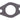 Nivel N4716 Exhaust Gasket for Yamaha G16 to G29 Golf Carts Aftermarket Replacement Seal