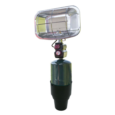 Nivel N28966 Portable Propane Heater For Golf Carts With Piezo Ignition 5000 Btu