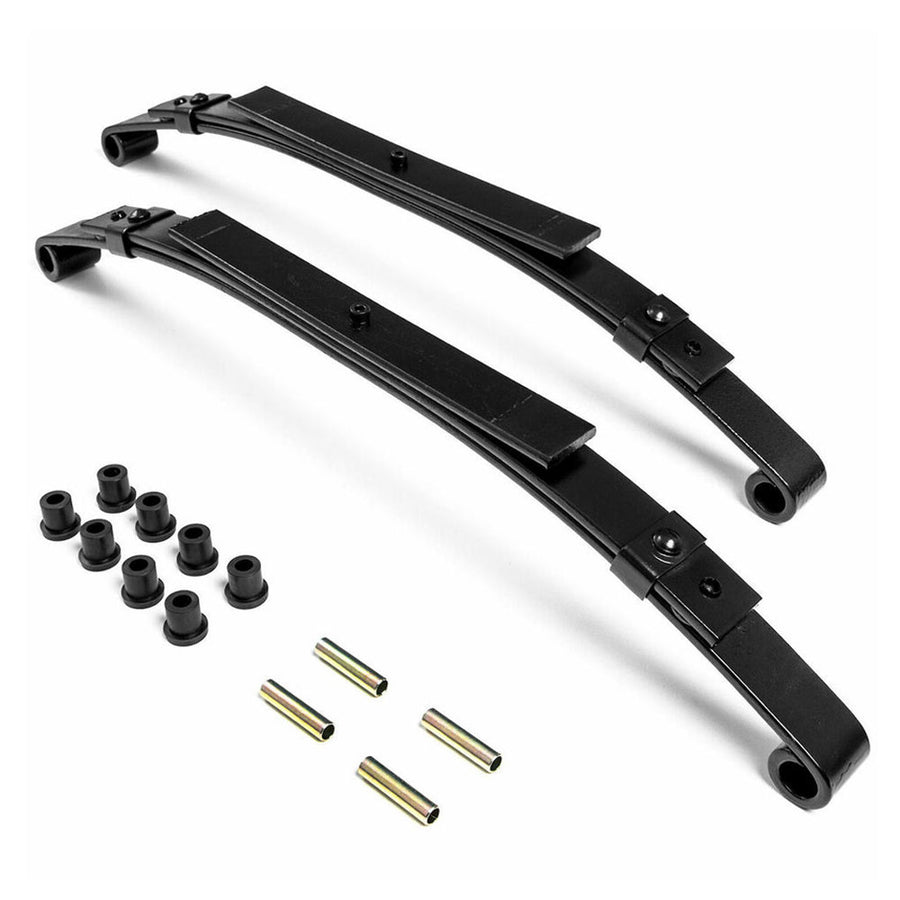 Nivel NTXTHDS3S TXT 3-leaf HD spring set for EZGO TXT golf carts, showing durable heavy-duty leaf springs for stability.
