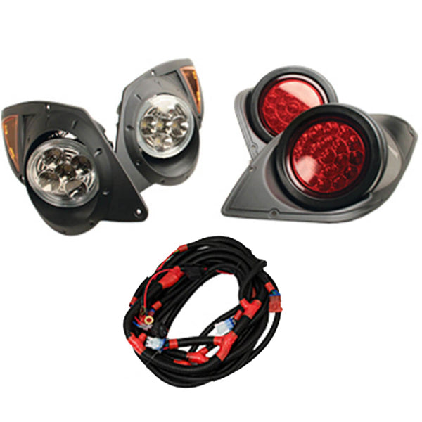 Nivel GTW LED light kit for Yamaha Drive golf carts 2007-2016, providing bright, safe visibility upgrade with durable LED lights.