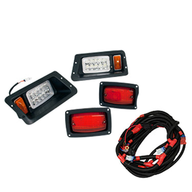 Nivel GTW N02-121 adjustable LED light kit for Yamaha G22 golf cart, providing bright night illumination and customizable lighting.