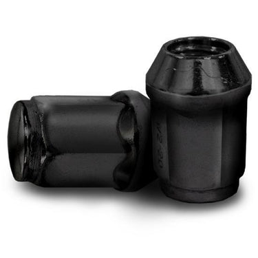 Nivel NLUG16SB Lug Nuts Half Inch 20 Threads Black 16 Pack For Golf Carts Durable Wheel Fasteners