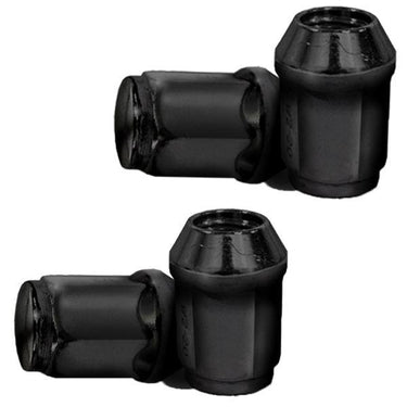 Nivel NLUG4SB Lug Nuts 1/2-20 Black 4 Pack For Golf Carts Durable Steel Corrosion Resistant Easy Installation