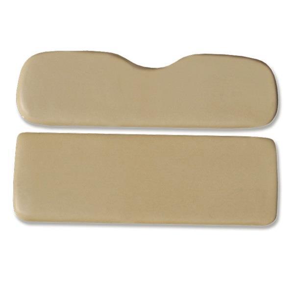 Nivel Buff rear seat cushion for GTW Mach Series Genesis 150 MadJax golf cart, replacement seat part.