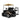 MadJax Genesis 250 Rear Flip Seat Kit for EZGO TXT Golf Cart N01-049-202S Black Finish Bolt On