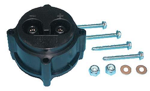 Nivel 48V DC receptacle for Yamaha G19 models, durable connection component for reliable power connections.