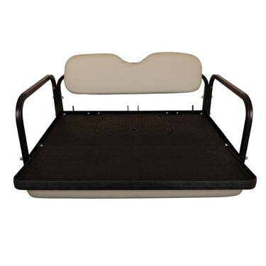 Nivel GTW MACH3 Rear Flip Seat For Yamaha G29 Drive Gray Premium Golf Cart Accessory
