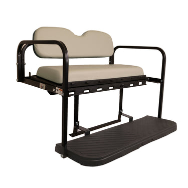 Nivel GTW MACH3 Rear Flip Seat For Yamaha G29 Drive Gray Premium Golf Cart Accessory
