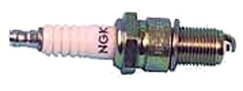 Nivel N2823 NGK BPR2ES spark plug for golf carts, showing the spark plug with its metal and ceramic components.