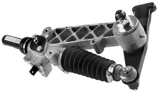 Nivel EZGO TXT steering box assembly for 1994-2000 golf carts, high-quality replacement part with metal and gear components.