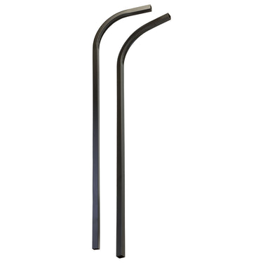 Nivel N01 216 Candy Cane steel struts for MACH seats, premium replacement parts, showing the extended top design and durable construction.