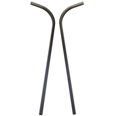 Nivel N01 216 Candy Cane Steel Struts for MACH Seats, premium replacement parts with extended top design, durable steel construction.